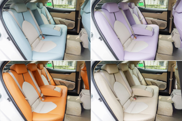Toyota Camry bọc ghế da ô tô theo màu nhẹ nhàng