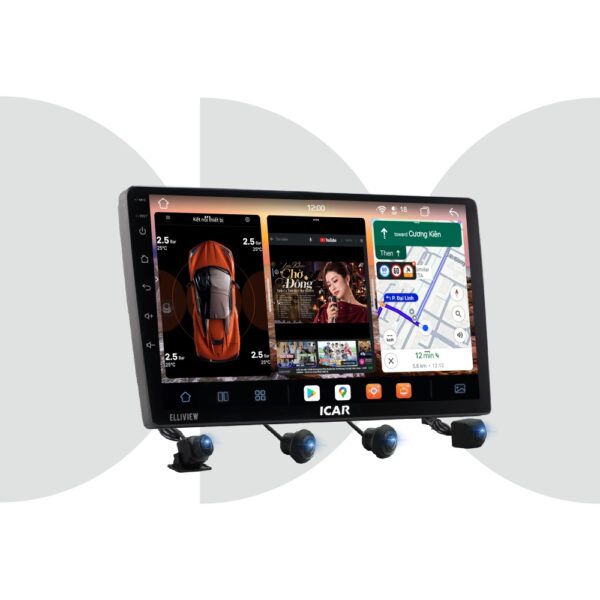 Màn hình Android liền cam 360 Elliview S6 Pro