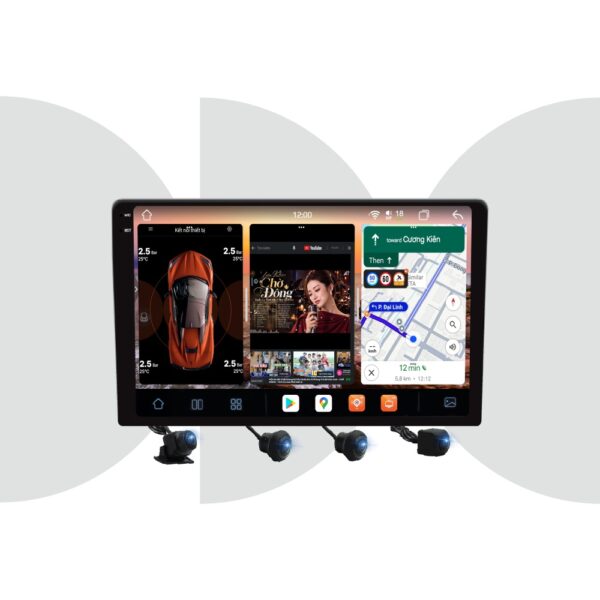Màn hình Android liền cam 360 Elliview S6 Premium 2K