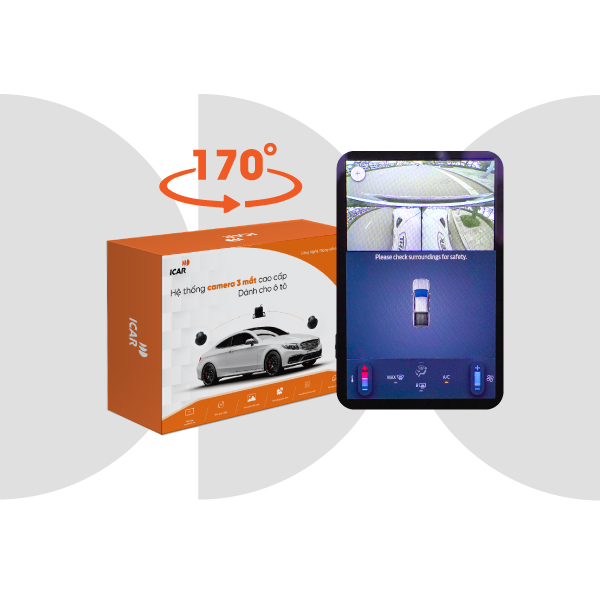 Camera 3 mắt Elliview Y5 Premium 170 độ