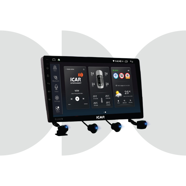 Màn hình Android liền cam 360 Elliview SEP