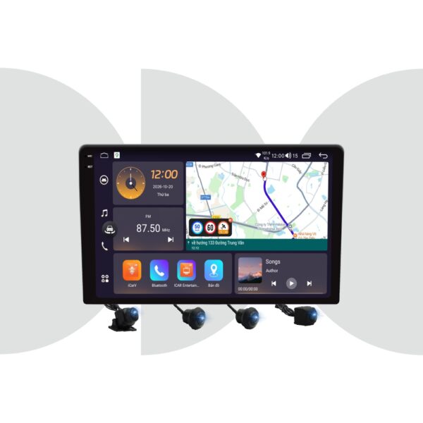 Màn hình Android liền cam 360 Elliview S6 Basic 2K