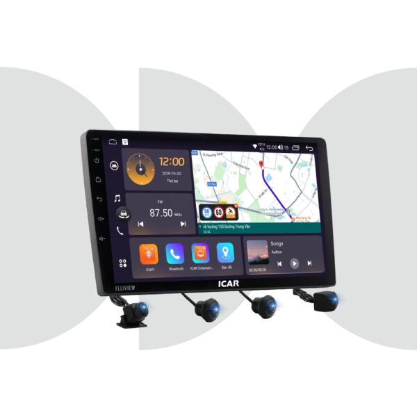 Màn hình Android liền cam 360 Elliview S6 Basic